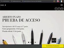 Tablet Screenshot of hacercreativo.com